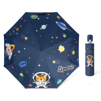 Lovely Unicorn Folding Umbrella